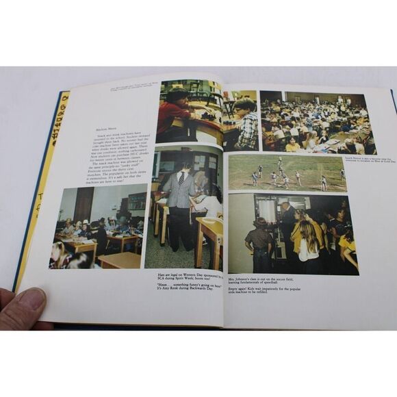 Eyrie 1981 Hidden Valley Jr. High School Roanoke, Va Yearbook - Picture 8 of 15